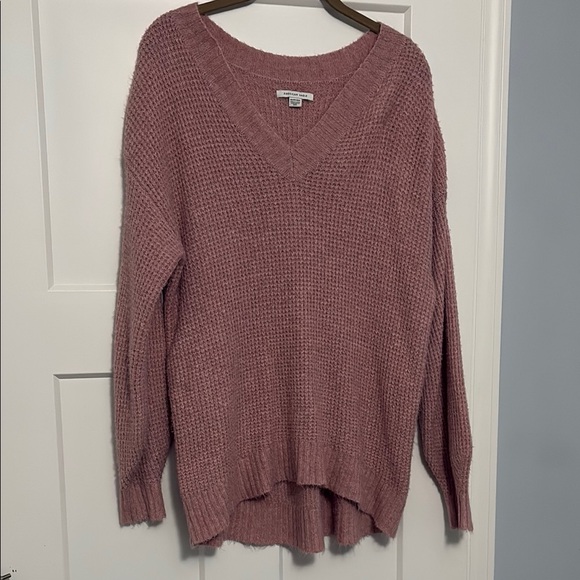American Eagle Outfitters Sweaters - Women's light pink knit sweater size: XS